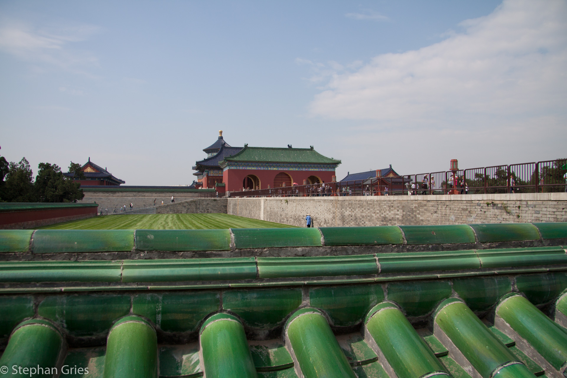 - Im Tiantan Park mit dem Himmelstempel als Höhepunkt