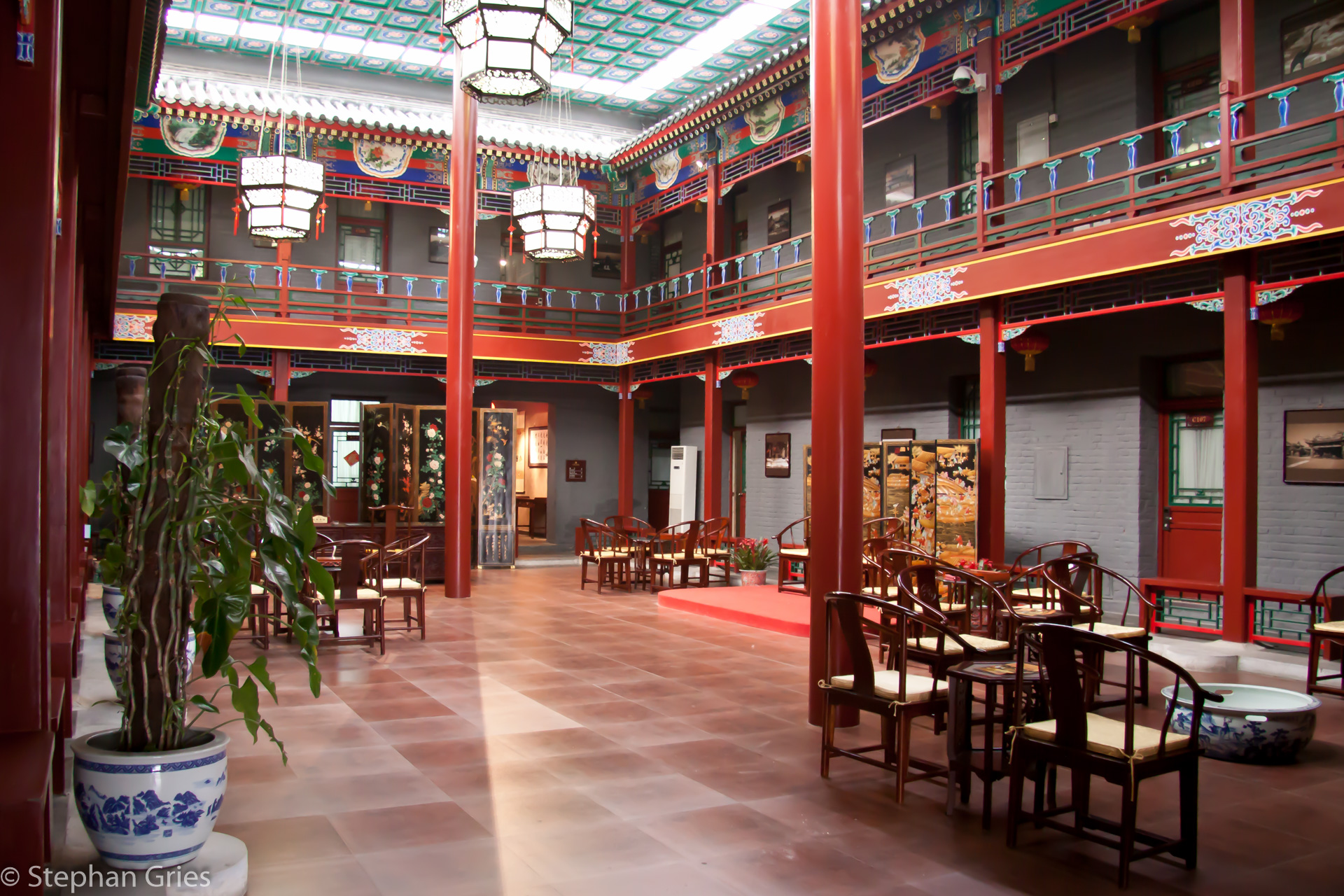 - Unser Hotel im 'alten' Stil:  Soluxe Courtyard Hotel