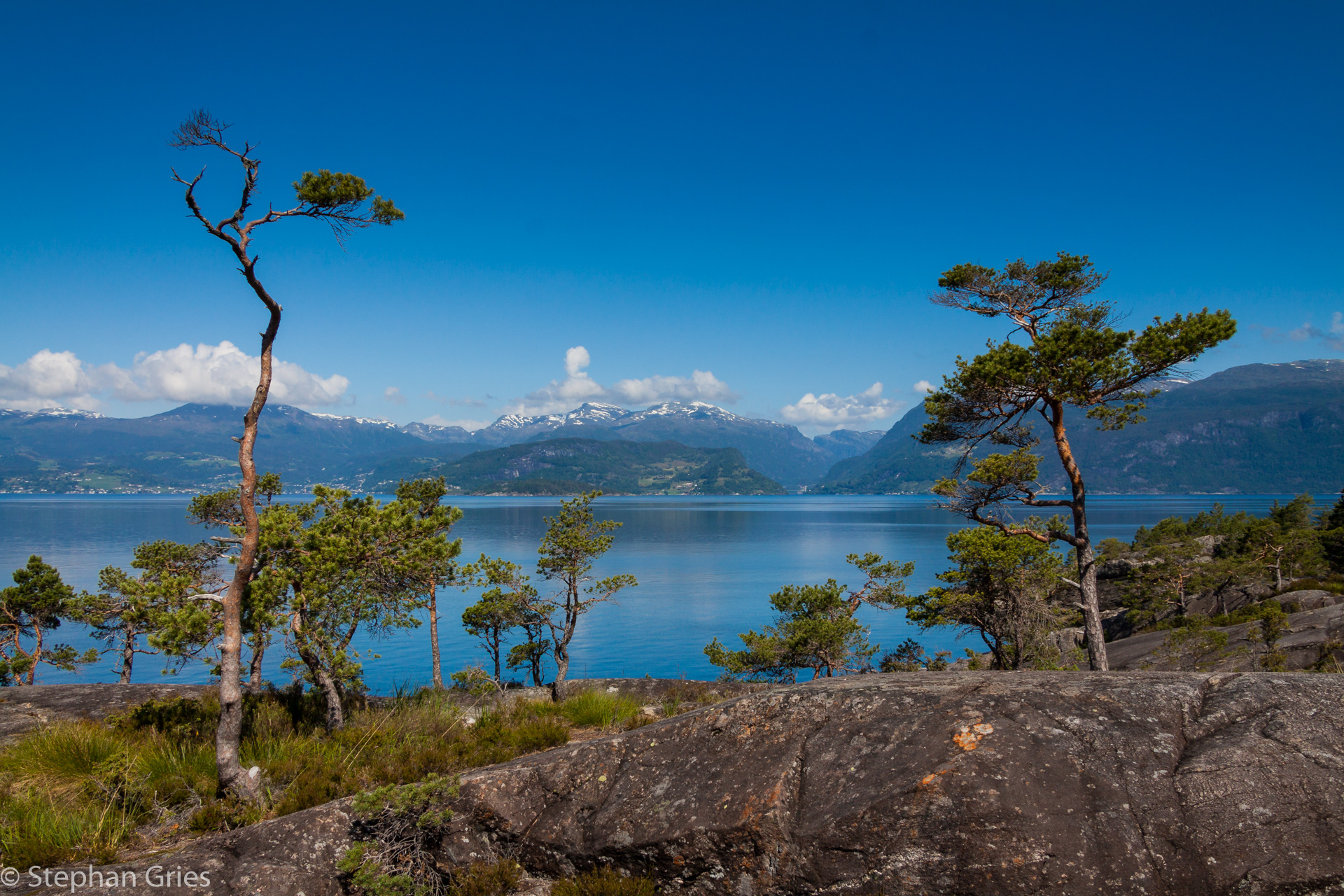Pause an der Südseite des Hardanger Fjord