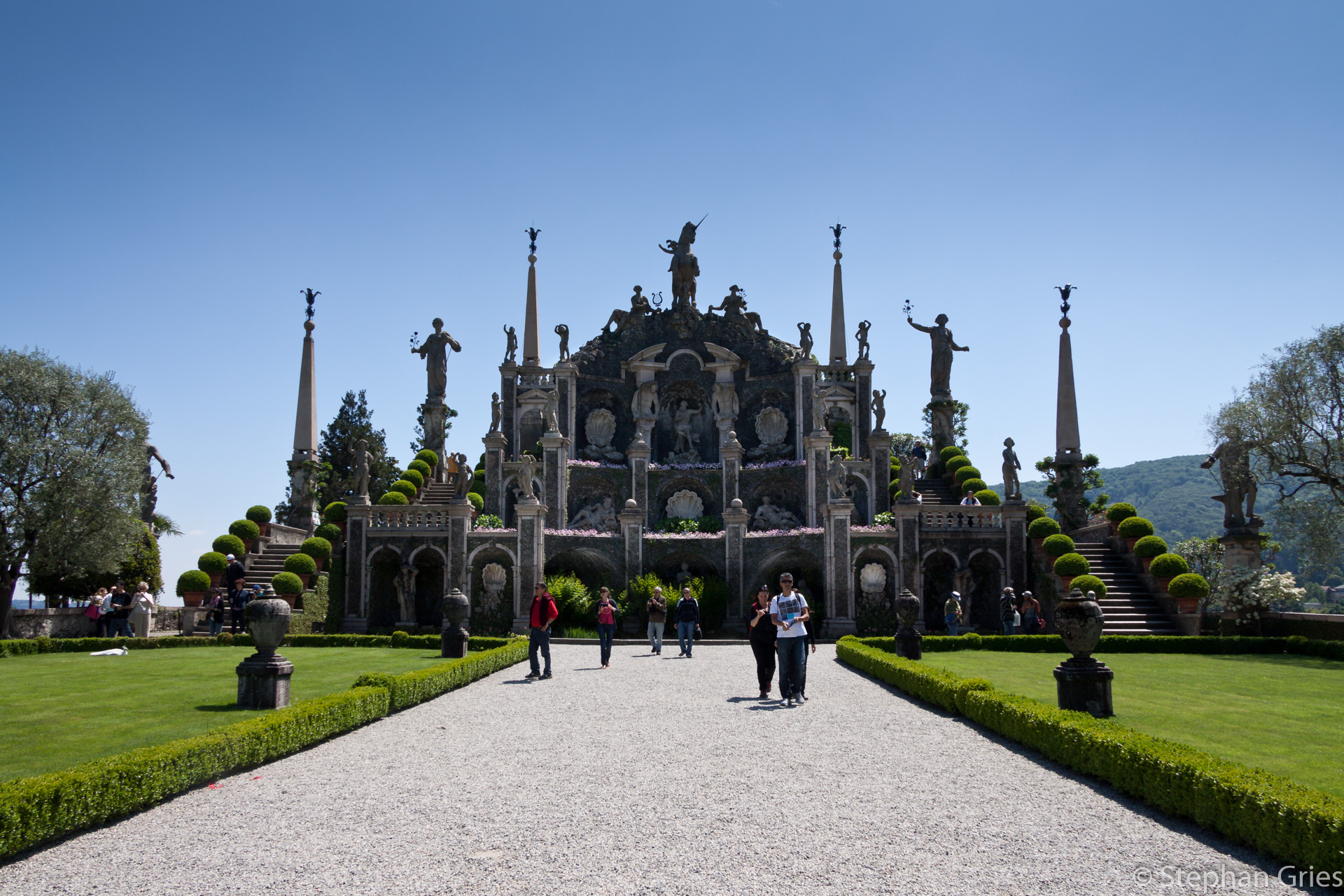 Das eigentliche Ziel, der Terrassengarten