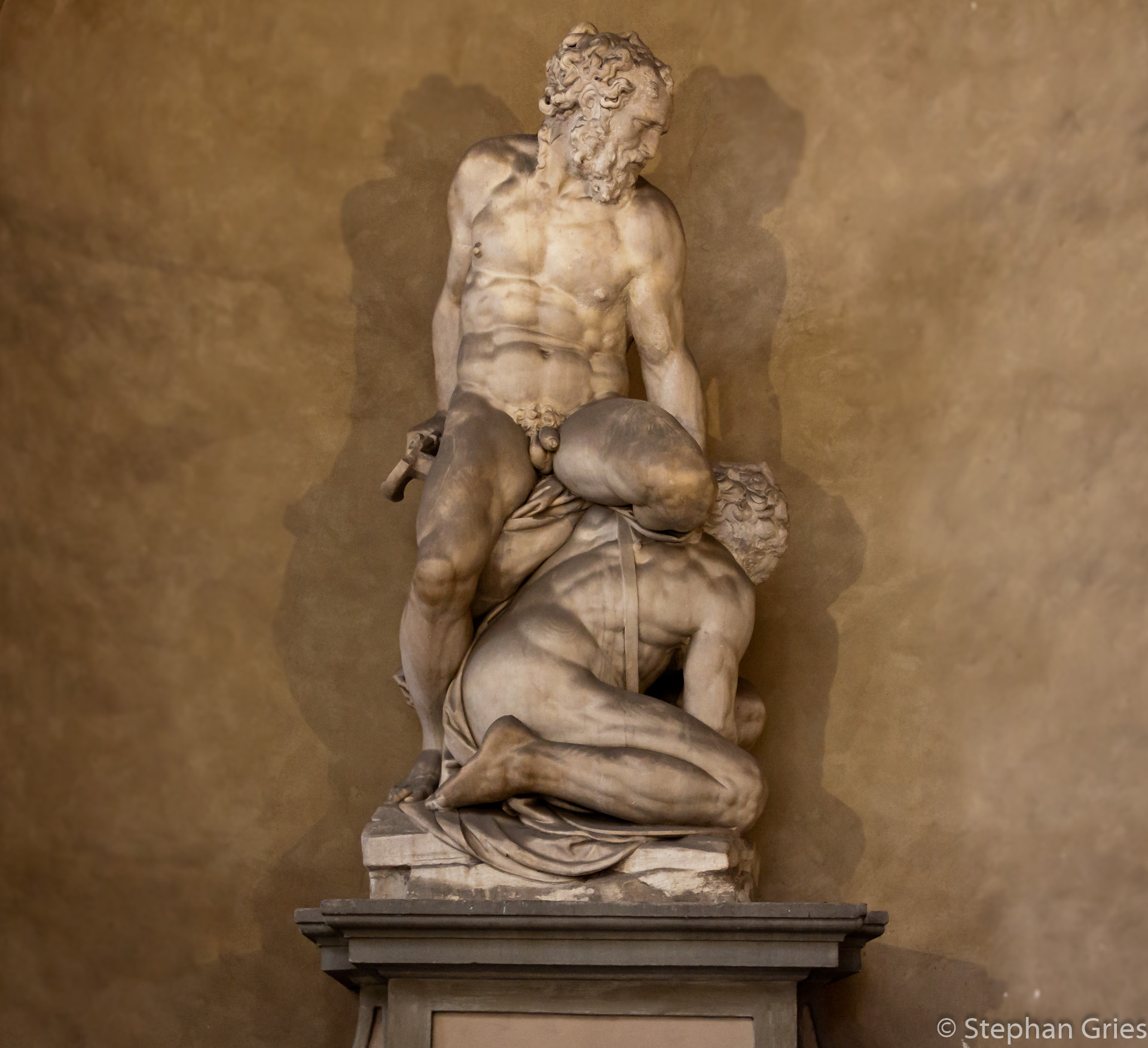 Die Eingangshalle zum Museo Palazzo Vecchio