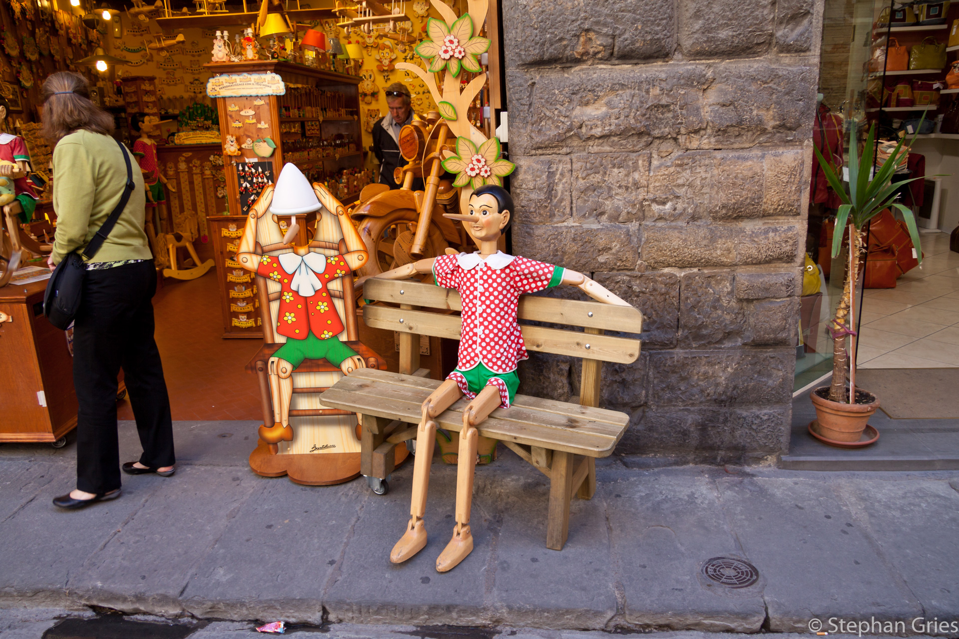 Auch hinlänglich bekannt, Pinoccio