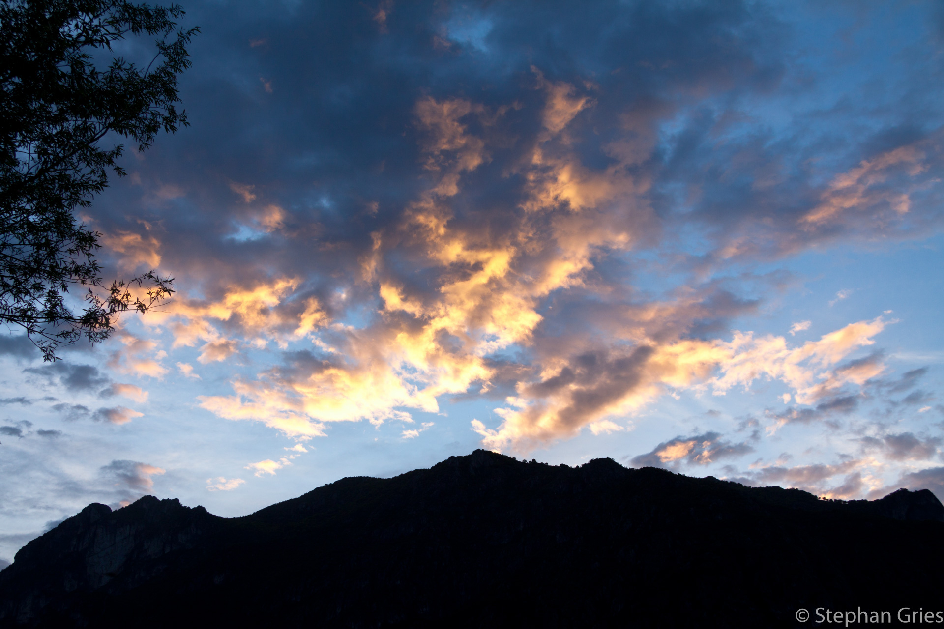 Abendstimmung am Luganer See